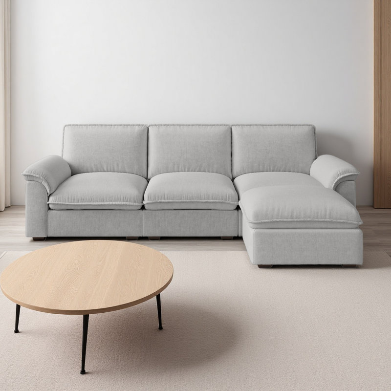 Canapé modulaire Cloud Couch For L, Gris chenille