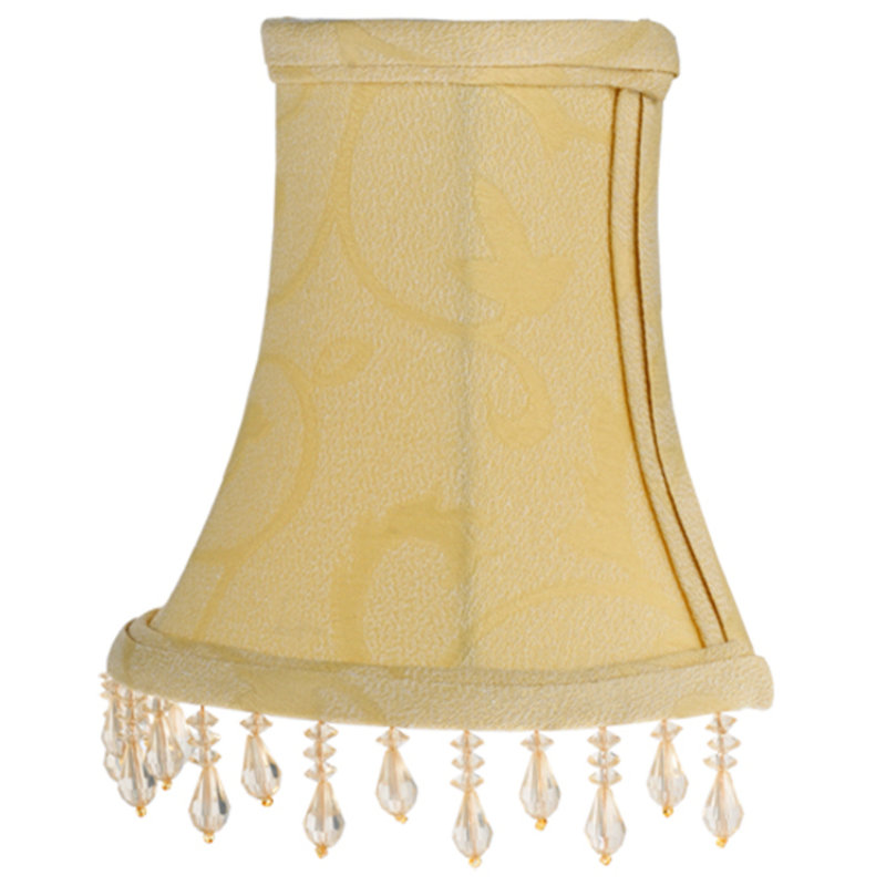 6'' H Leather Bell Wall Sconce Shade