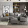 Nikitas U shaped Modular Sectional Sofa with Reversible Chaise