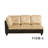 103.5" Wide Microfiber Sofa & Chaise-876704580-876704578