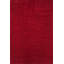 Plume Eudella à poil long rouge uni-1152723728