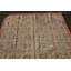Tapis géométrique, tapis Oushak, tapis rétro, tapis turc, grands tapis beiges de 5,3 x 8,8 pi