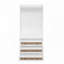 Armoire en rotin à 3 tiroirs