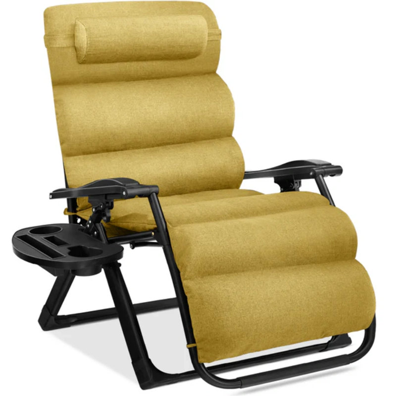 Oversized Zero Gravity Chair, Sunflower Yellow