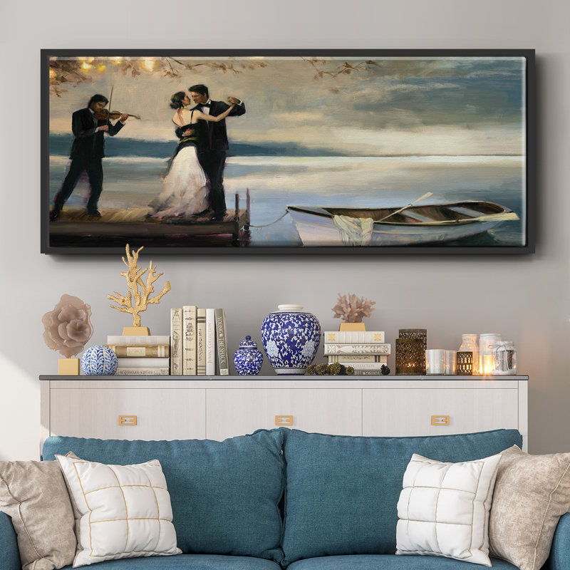 Twilight Romance- Framed Canvas
