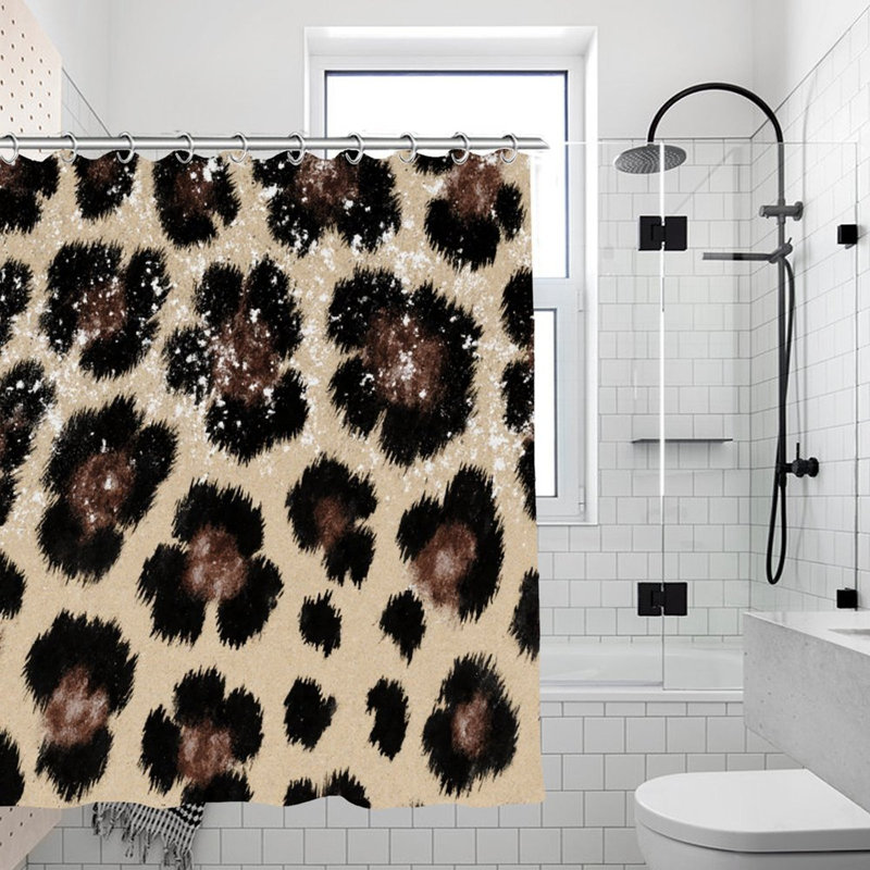 Rideaux de douche Leopard