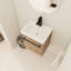 Meuble-lavabo flottant 18 po Modern