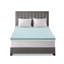 Surmatelas en mousse viscoélastique imprégnée de gel Grince Vince avec housse 3M Gracie Mills-194855671