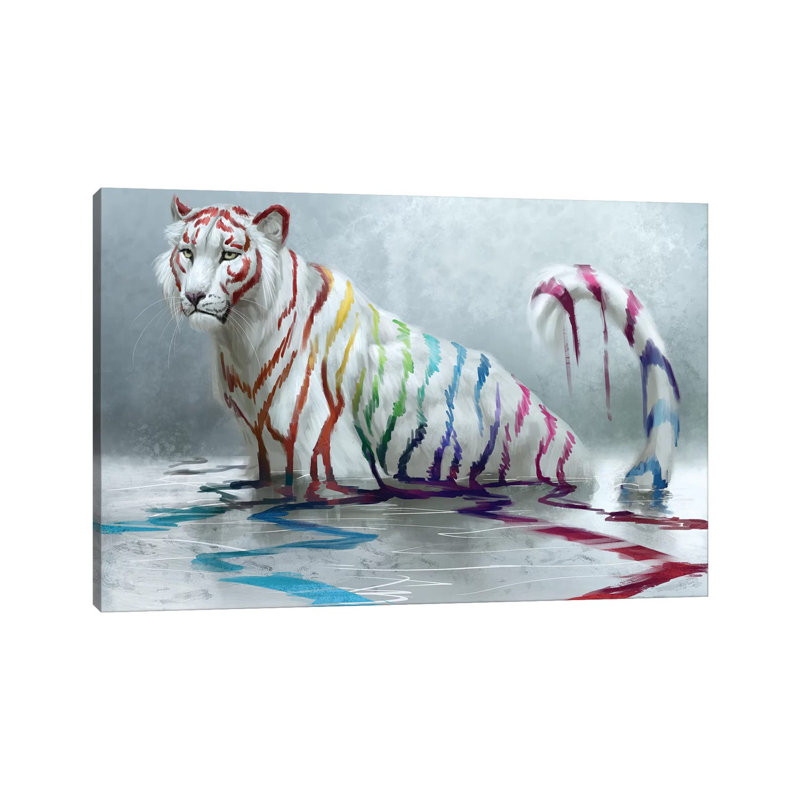 Rainbow by Jade Merien - Wrapped Canvas Print, 66.04 cm H x 45.72 cm W x 1.91 cm D