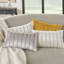 Housse de coussin rectangulaire et insert lombaire en mélange de coton et viscose AZ217-012021-524554407