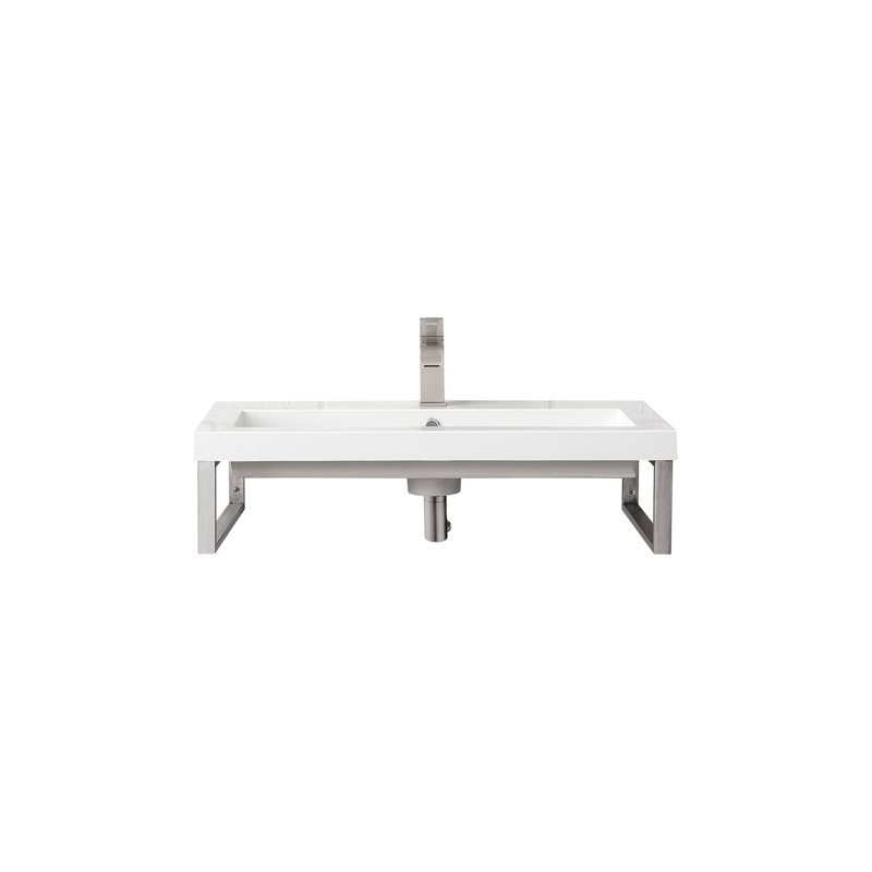 Boston 31.5'' W Single Vanity, Brushed Nickel