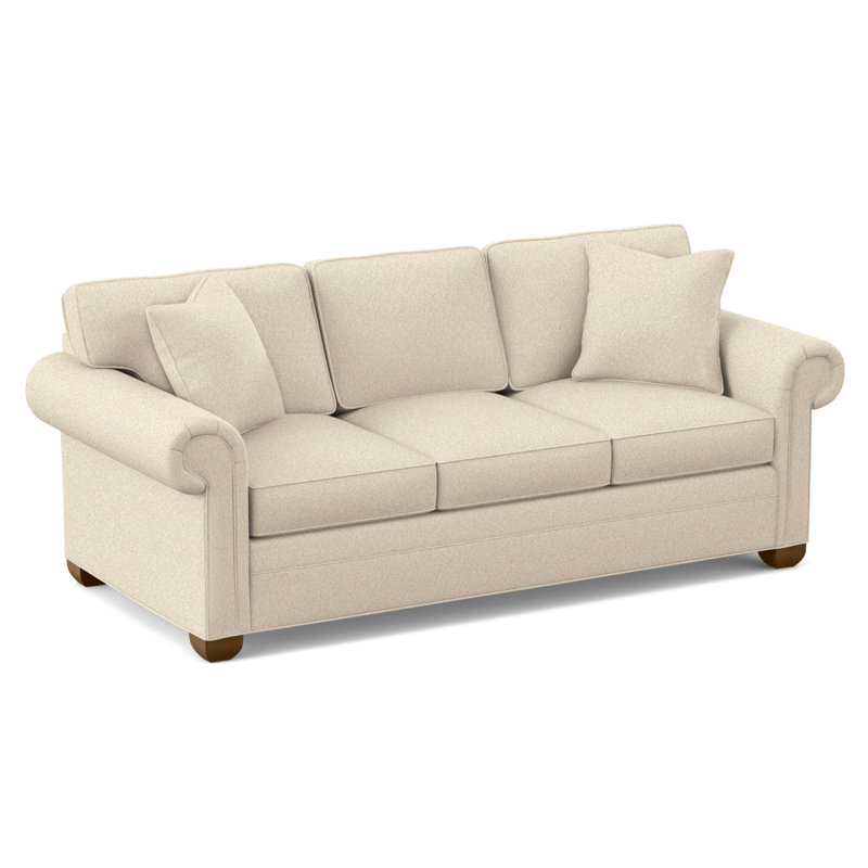 Main Street Upholstered 85'' Sleeper Sofa, Havana, Kimoni Natural