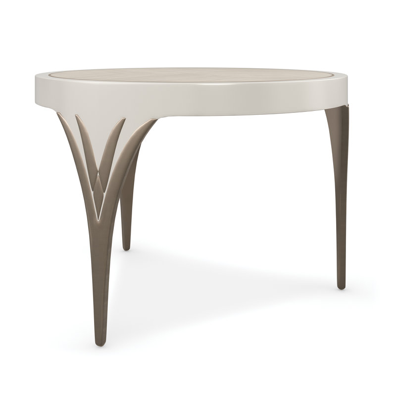 Valentina Solid Wood Coffee Table, 20" H x 28" W x 28" D