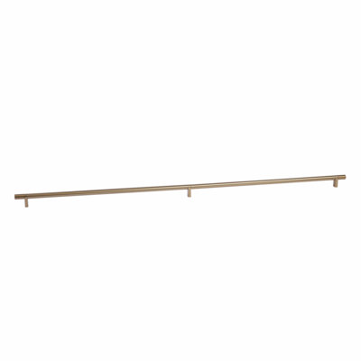 Emtek Select Bar Cabinet Pull 36" Centre-to-Centre w/ Rectangular Bar Stem & Smooth Bar