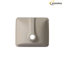 Petit lavabo de salle de bain encastrable KARAMAG de conception rectangulaire pour salle de bain compacte (14,4 po x 12,7 po)
