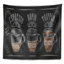 Tapisserie espresso kraf noire