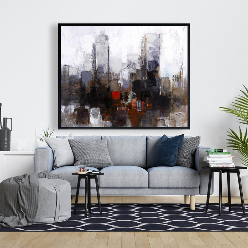Obscure City Print On Canvas