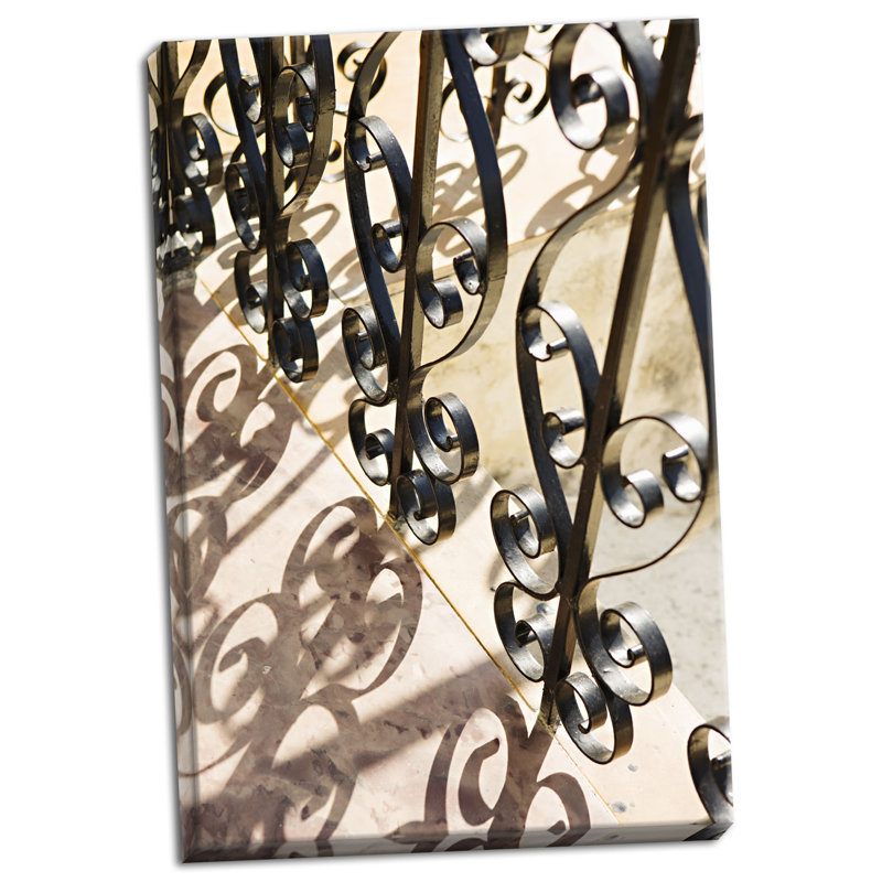 « railing », reproduction de photo sur toile tendue