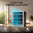Whyter 24" width 182 Cans Stainless Steel Beverage Refrigerator with Digital Control