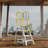 Aluminum Rolling Platform Ladder