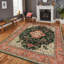 Oriental Area Rug in Green