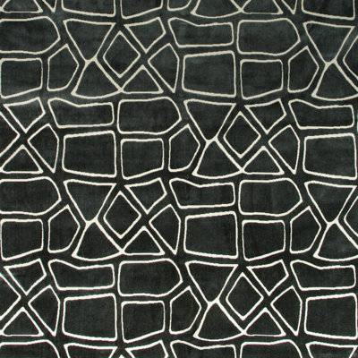 Sagamore Mural Velvet Fabric