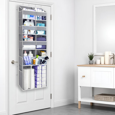 Over The Door Organizer with Clear Pockets