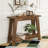 2-Tier Farmhouse Console Table Sofa Entryway Table with Storage