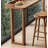 Solid Wood Bar Table with Raised Edge-165090821