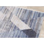 Tapis abstrait Immer en crème / bleu / noir-70926415