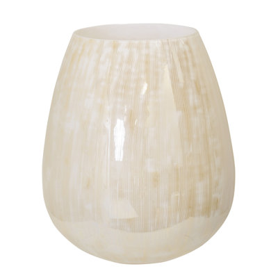 Glass Vase - Luster Etched