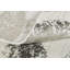 Hand Loomed Floral Area Rug in Gray/White-1778501952