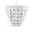 Tulum Extra Large White Chandelier