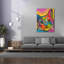 «Tilt Cat» par Dean Russo, art mural sur toile-898300128