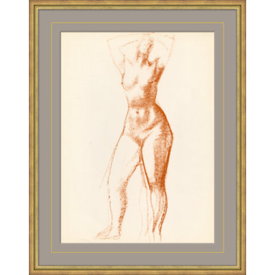 Studies Of Nudes In Sepia I Painting