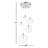 Jensi 5-Light Chandelier in Brushed Nickel-445826670