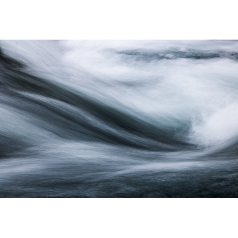 Rushing Water Background by Stephen Emlund - Wrapped Canvas Print, 20cm H x 30cm W x 3.8cm D