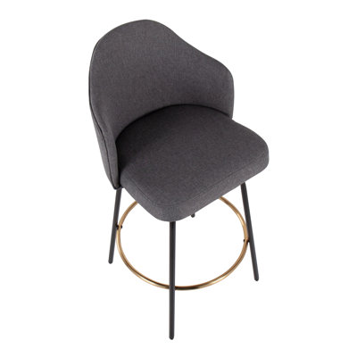 Tabouret de comptoir pivotant 26 po Tincea