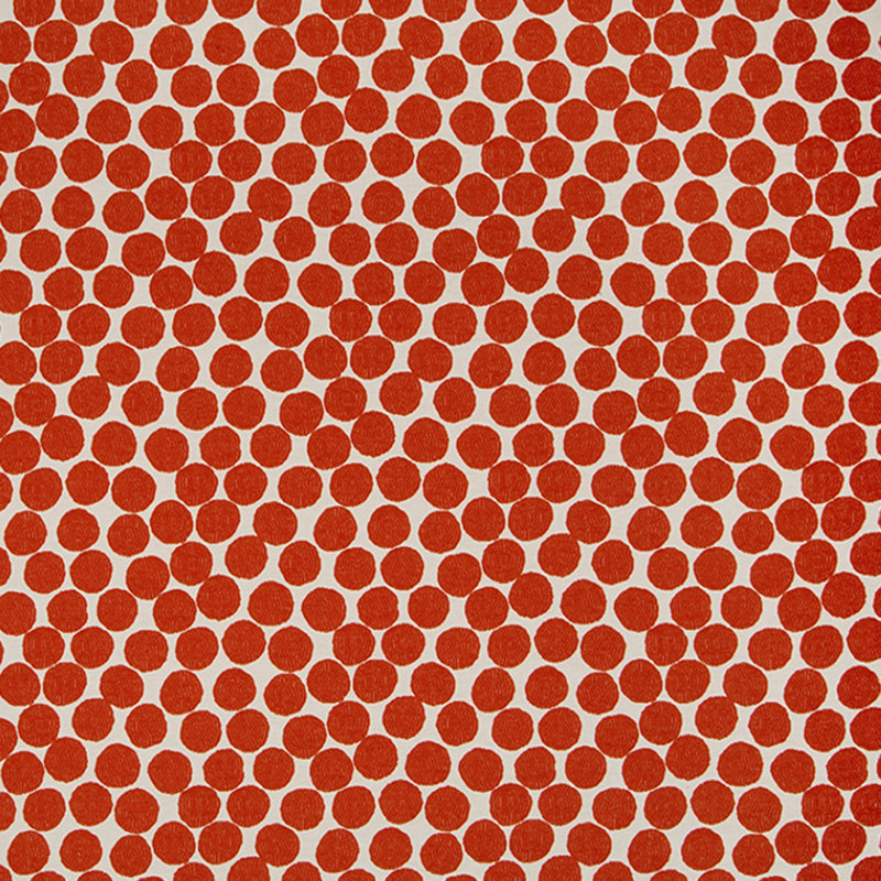 Tissu de couleur Festival Festival, Tomate