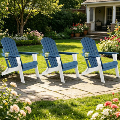 Foldable Outdoor Adirondack Chair