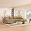  Canapé modulaire rembourré en U Alcala-125712457-125712471