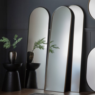 Aidric Metal Flat Wall Mirror