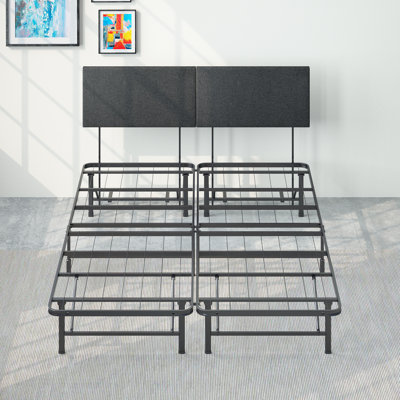 Francella Upholstered Metal Platform Bed