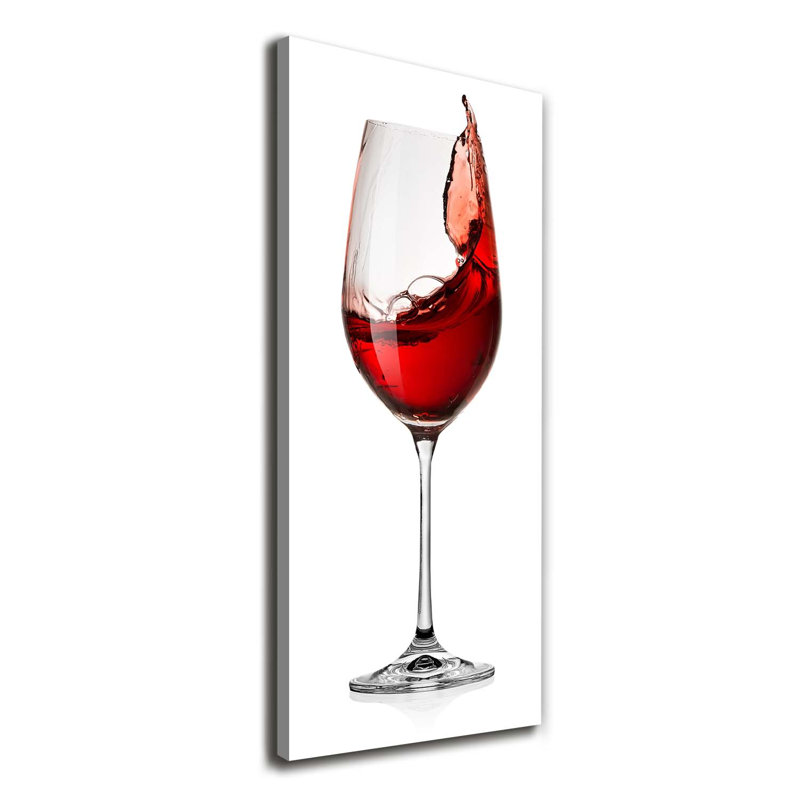 Red Wine - Wrapped Canvas Print