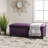 Purple Fabric Storage Seat - 49.14D X 20.28W 18.30H Birch Legs Living Room Convenience Fabric, Organization Tool-1830233494
