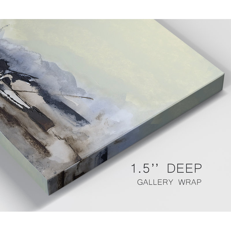 «Deserte Highway I», reproduction sur toile 3 pièces, H 27 po x l 54 po x P 2 po