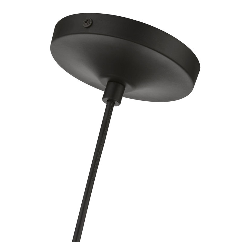 Mini-luminaire suspendu Dollye, Noir