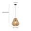 Temara 1-Light Rattan Plaited Pendant Chandeliers-1183647725