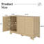 Armoire de rangement avec 3 portes