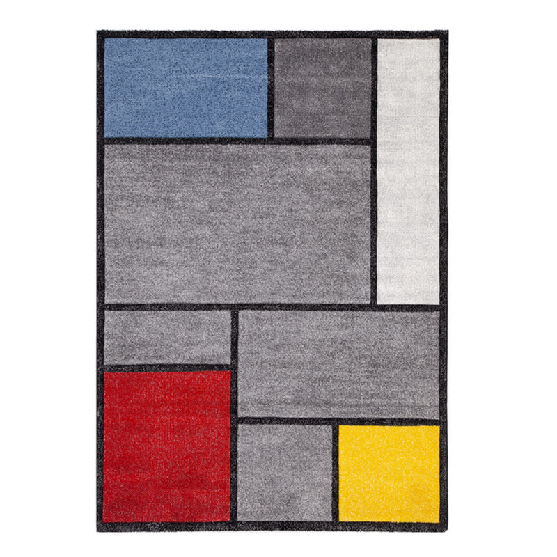 Rectangle Abstract Area Rug, Rectangle 160 x 230cm